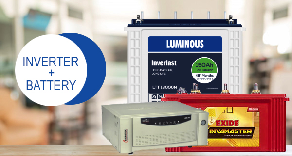 Inverter Battery Combo