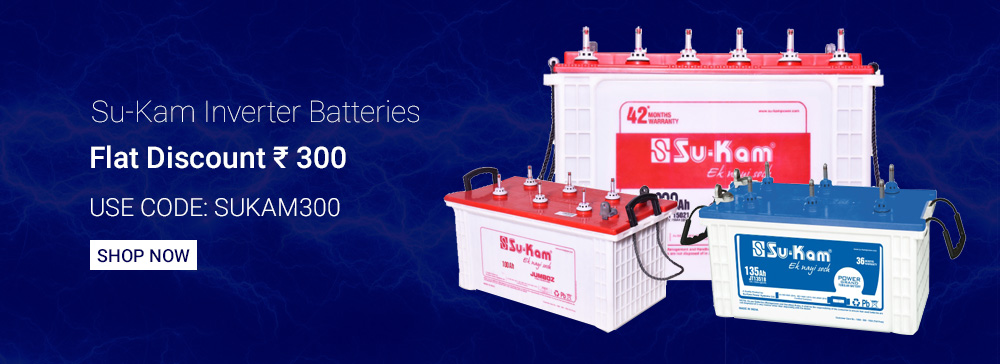 Su-kam Inverter Batteries