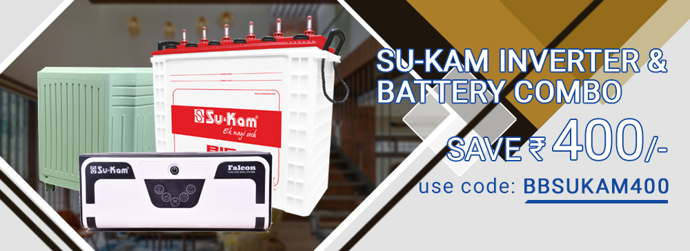 Su-kam Inverter Battery Combo