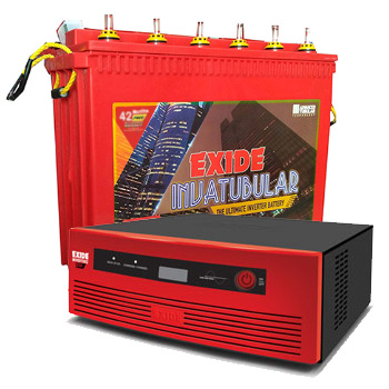 Inverterz GQP 850 and Exide Inva Tubular IT500