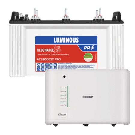 Icon 1100 Home UPS and Luminous Red Charge RC 18000ST Pro