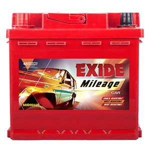 Exide Mileage Red MREDDIN44R