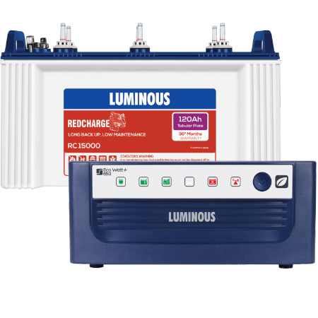 Eco Watt Neo 700 Home UPS and Luminous Red Charge RC 15000
