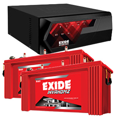 Inverterz Magic 1500 Home UPS and 2pcs Exide Inva Homz IHST1500