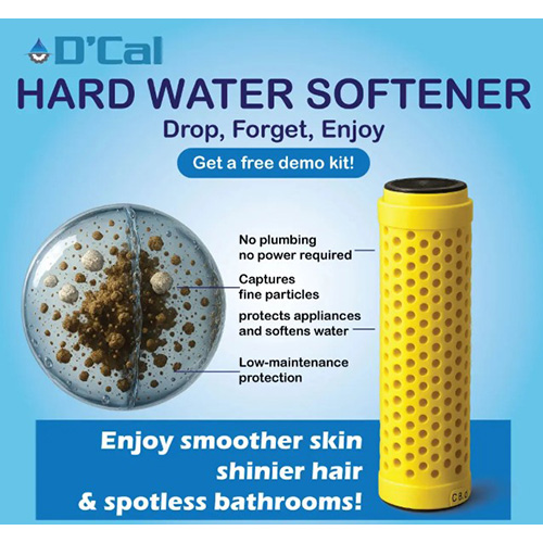 D'Cal Hard Water Softener Cartridge